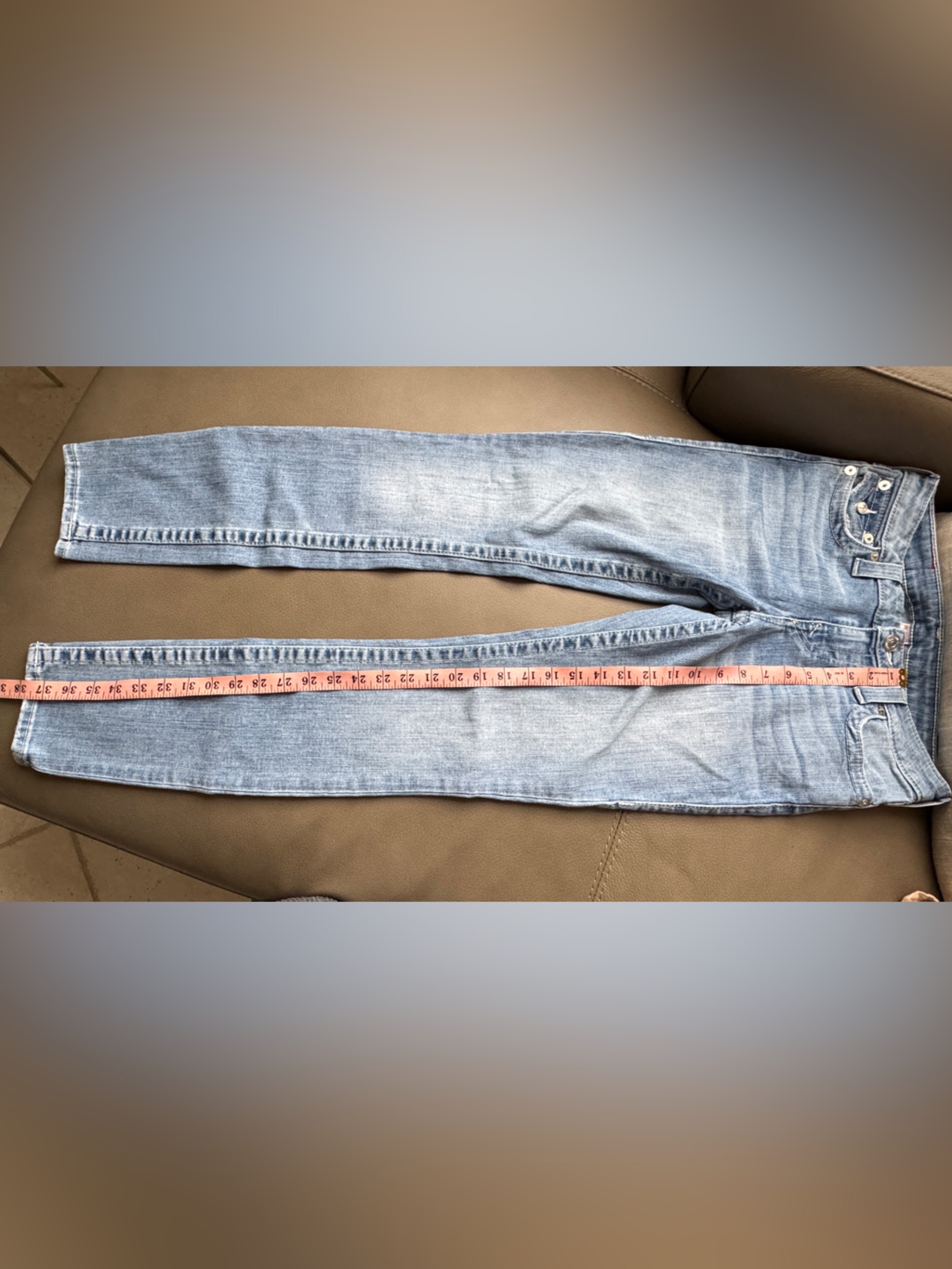 True Religion Light Blue Skinny Jeans - Slim Fit